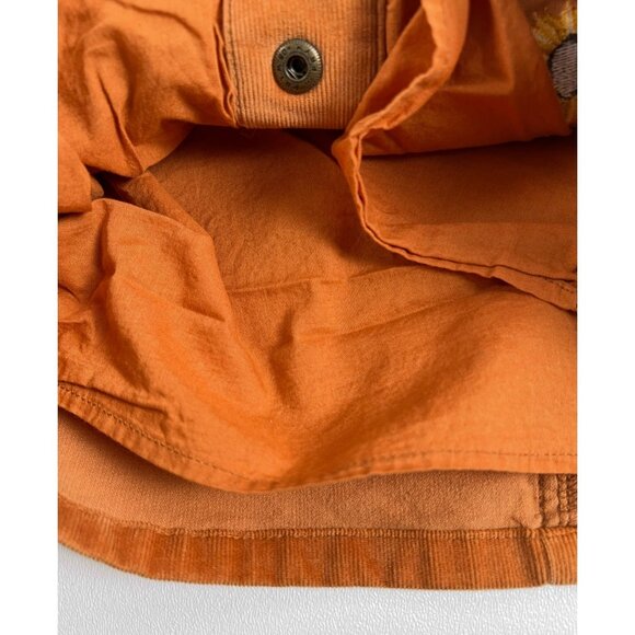 Gymboree Embroidered Floral Corduroy Skirt - Picture 9 of 10